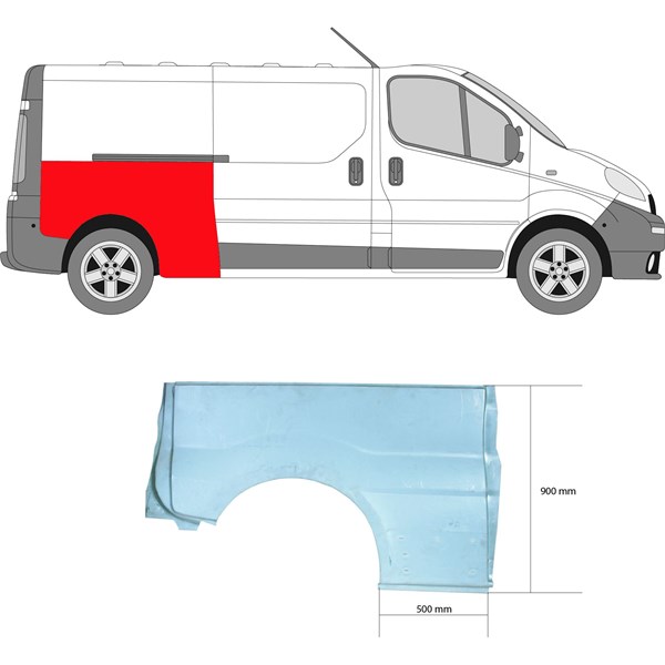 Sdovägg, Höger bak Klokkerholm 5089534 KLOKKERHOLM