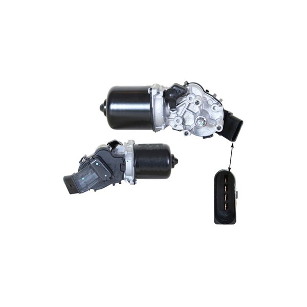 Torkarmotor 12V, Fram Klokkerholm 00063270 KLOKKERHOLM