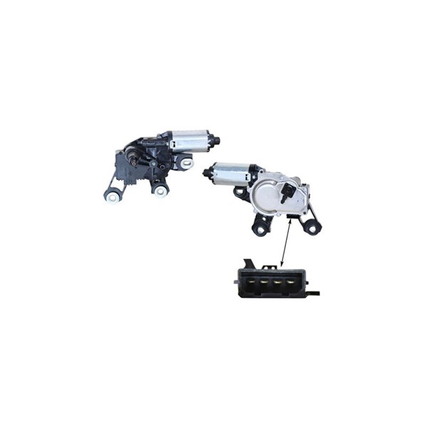 Torkarmotor 12V, Bak Klokkerholm 00297173 KLOKKERHOLM