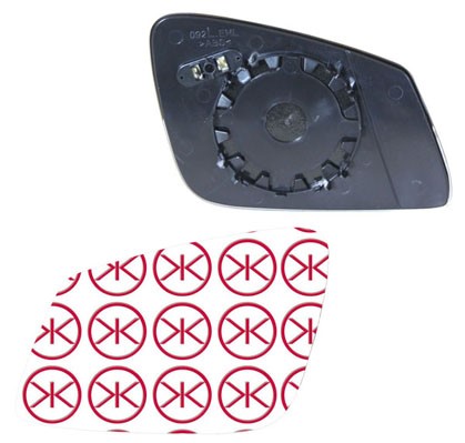 Spegelglas, yttre spegel, Höger Klokkerholm 00671064A1 KLOKKERHOLM
