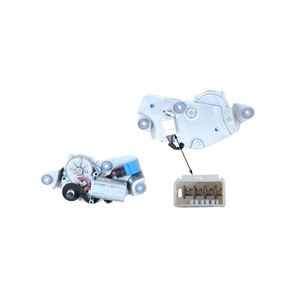 Torkarmotor 12V, Bak Klokkerholm 05237170 KLOKKERHOLM