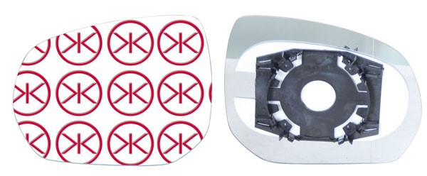 Spegelglas, yttre spegel, Höger Klokkerholm 05381062 KLOKKERHOLM