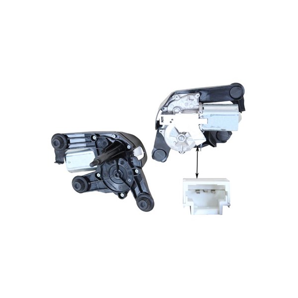 Torkarmotor 12V, Bak Klokkerholm 05417170 KLOKKERHOLM