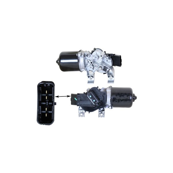 Torkarmotor 12V, Fram Klokkerholm 16353270 KLOKKERHOLM