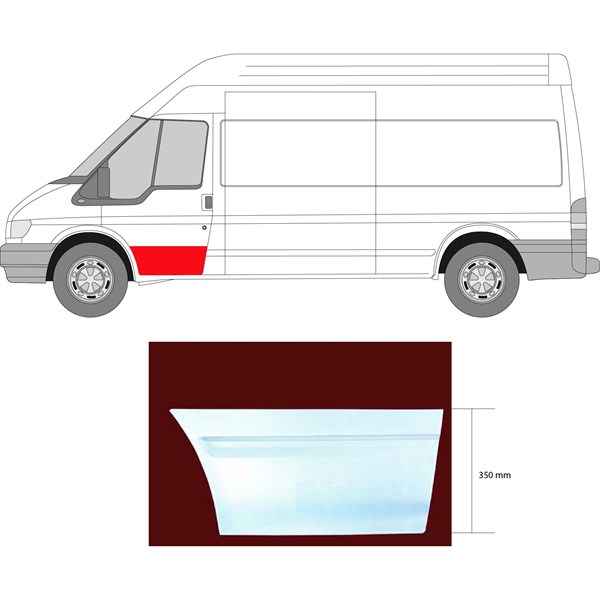 Dörr, Höger fram Klokkerholm 2509122 KLOKKERHOLM