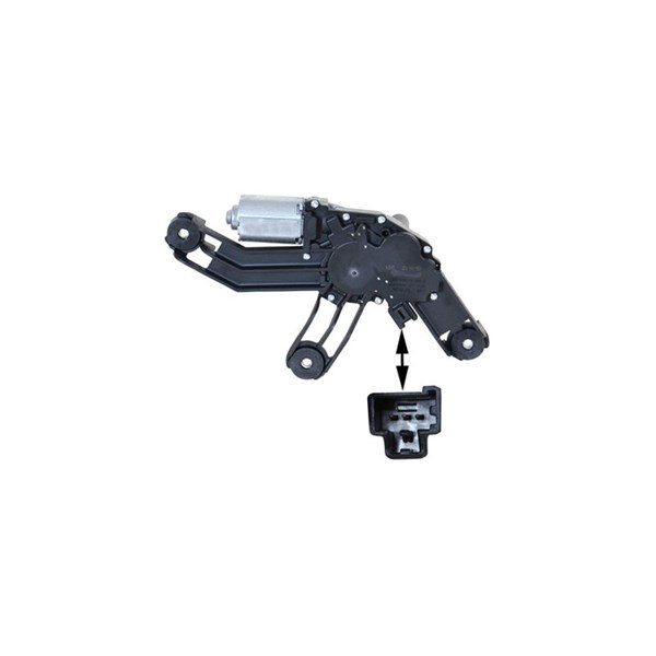 Torkarmotor 12V, Bak Klokkerholm 25557170 KLOKKERHOLM