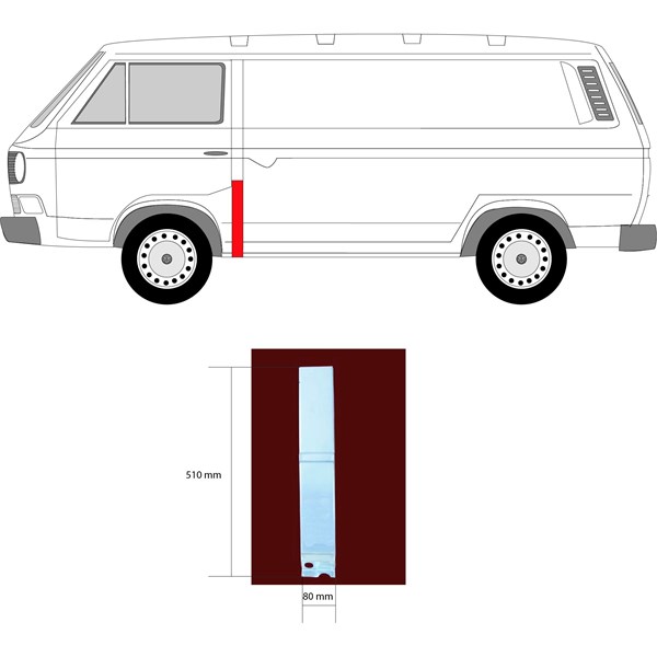 Sdovägg, Vänster Klokkerholm 9557021 KLOKKERHOLM