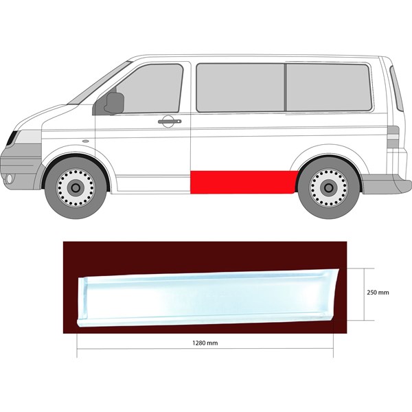 Sdovägg, Vänster Klokkerholm 9568001 KLOKKERHOLM