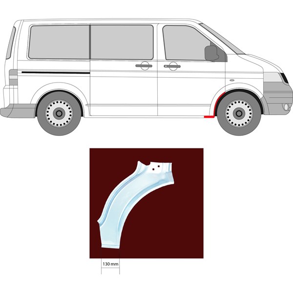 Skärm, Höger fram Klokkerholm 9568332 KLOKKERHOLM
