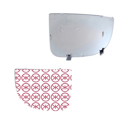 Spegelglas, yttre spegel, Höger Klokkerholm 30821064 KLOKKERHOLM