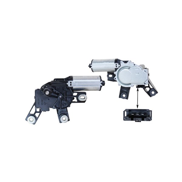 Torkarmotor 12V, Bak Klokkerholm 35057170 KLOKKERHOLM