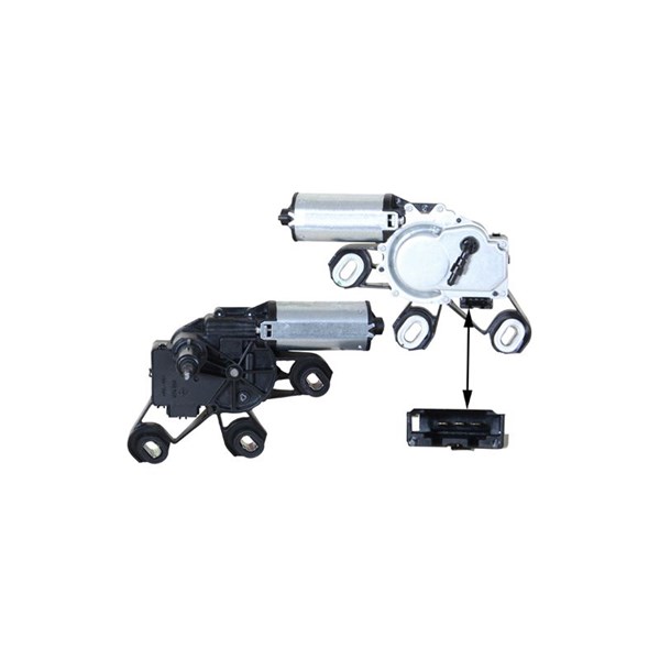Torkarmotor 12V, Bak Klokkerholm 35157170 KLOKKERHOLM