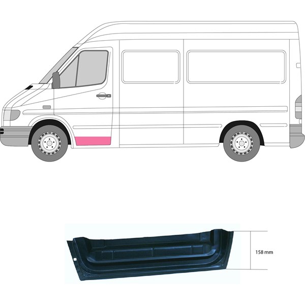 Dörr, Vänster fram Klokkerholm 3546131 KLOKKERHOLM