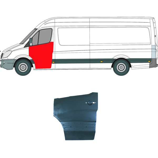 Dörr, Vänster fram Klokkerholm 3547111 KLOKKERHOLM