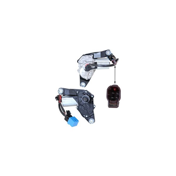 Torkarmotor 12V, Bak Klokkerholm 55027175 KLOKKERHOLM