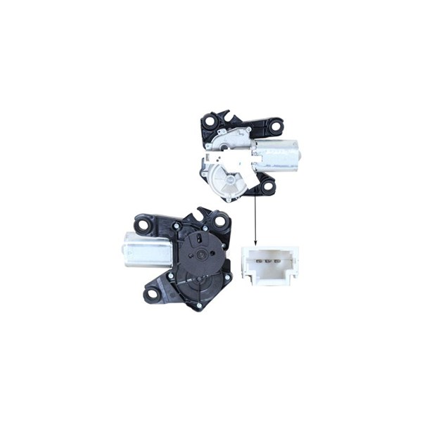 Torkarmotor 12V, Bak Klokkerholm 55087170 KLOKKERHOLM