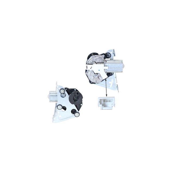 Torkarmotor 12V, Bak Klokkerholm 55377170 KLOKKERHOLM