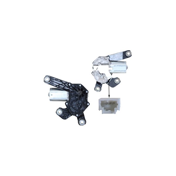 Torkarmotor 12V, Bak Klokkerholm 55517170 KLOKKERHOLM