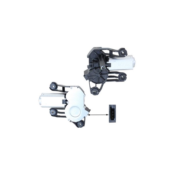Torkarmotor 12V, Bak Klokkerholm 55537170 KLOKKERHOLM