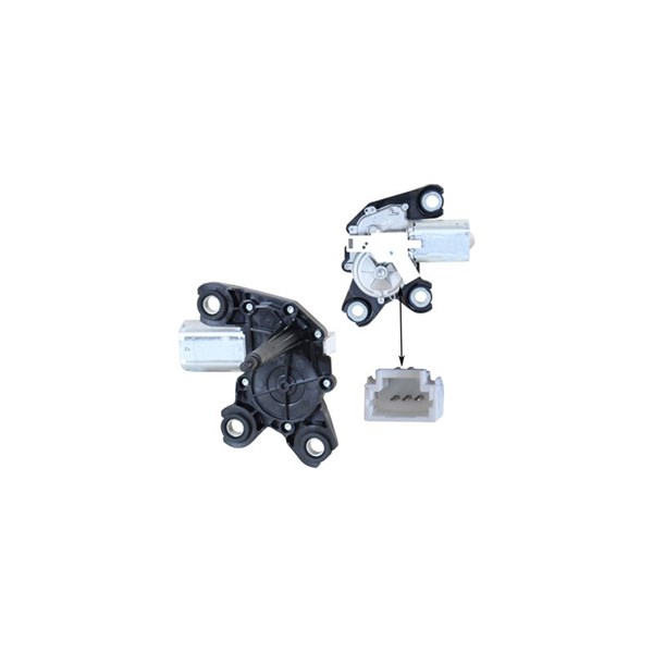 Torkarmotor 12V, Bak Klokkerholm 55627170 KLOKKERHOLM