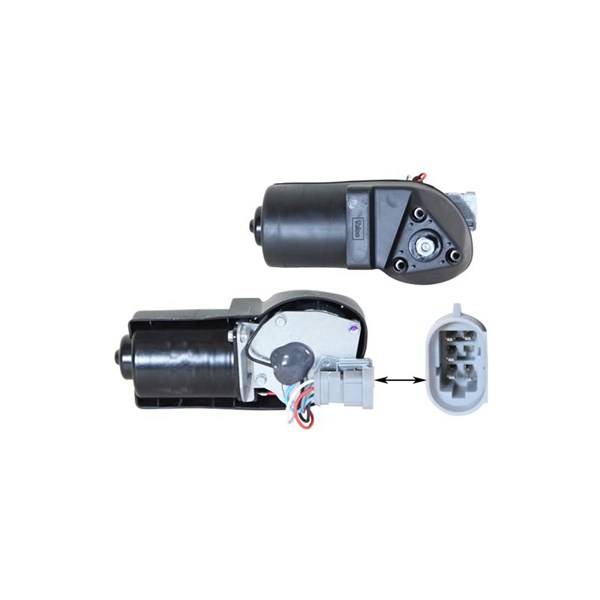 Torkarmotor 12V, Fram Klokkerholm 60313270 KLOKKERHOLM