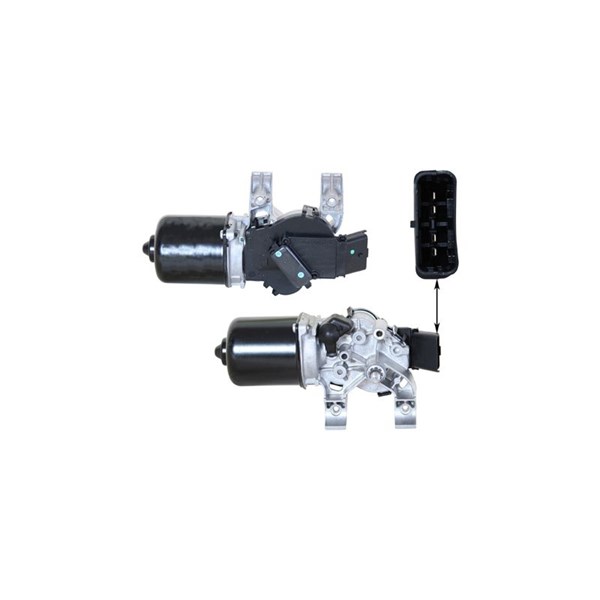 Torkarmotor 12V, Fram Klokkerholm 60333270 KLOKKERHOLM
