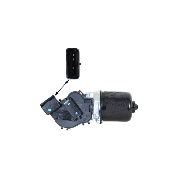 Torkarmotor 12V, Fram Klokkerholm 60553270 KLOKKERHOLM