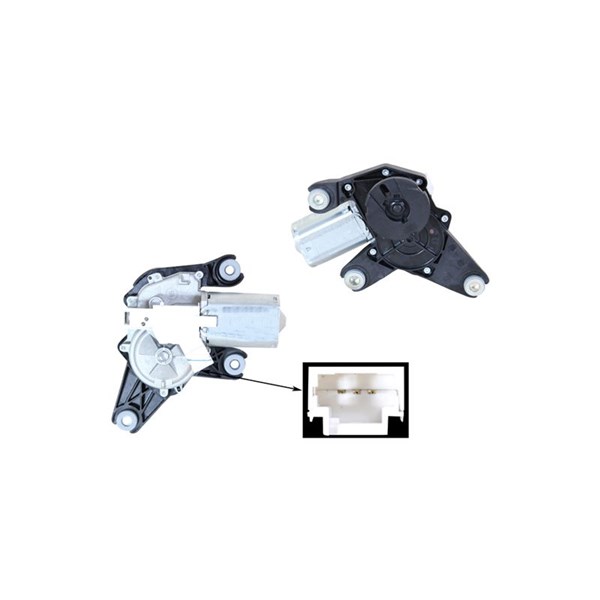 Torkarmotor 12V, Bak Klokkerholm 60557170 KLOKKERHOLM