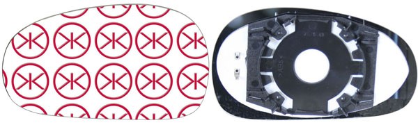 Spegelglas, yttre spegel, Höger Klokkerholm 66131062 KLOKKERHOLM