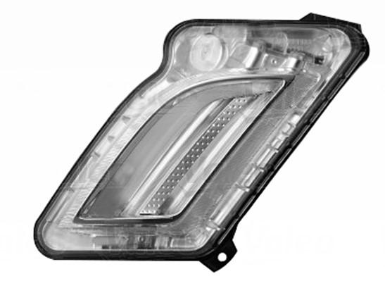 DRL, varselljus, Höger fram Klokkerholm 90220286A1 KLOKKERHOLM