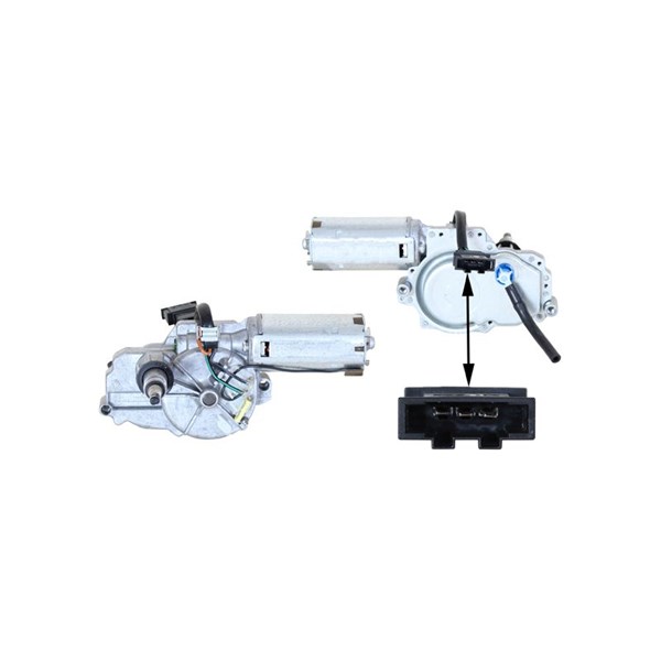 Torkarmotor 12V, Bak Klokkerholm 95047170 KLOKKERHOLM