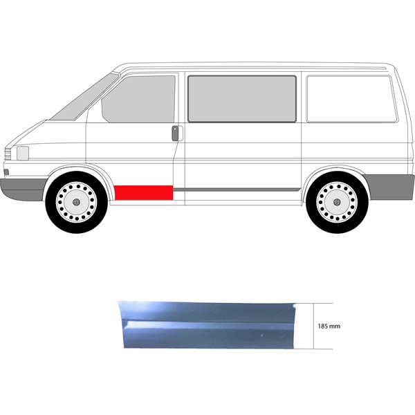 Dörr, Vänster fram Klokkerholm 9558121 KLOKKERHOLM