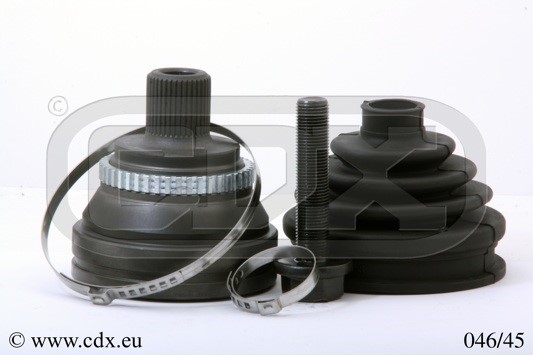 Drivknut, Framaxel, På hjulsidan Cdx 046/45 CDX