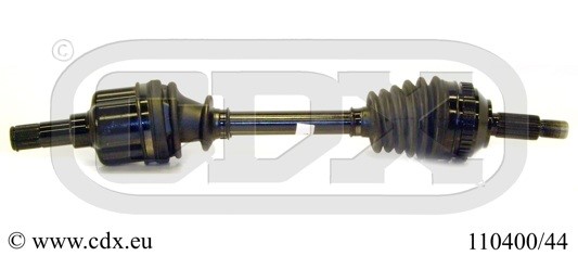 Drivaxel, framaxel vänster Cdx 110400/44 CDX