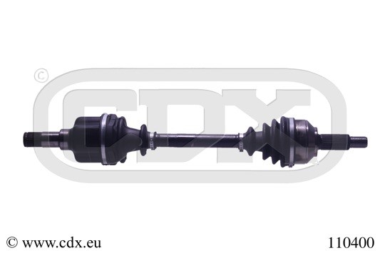 Drivaxel, framaxel vänster Cdx 110400 CDX
