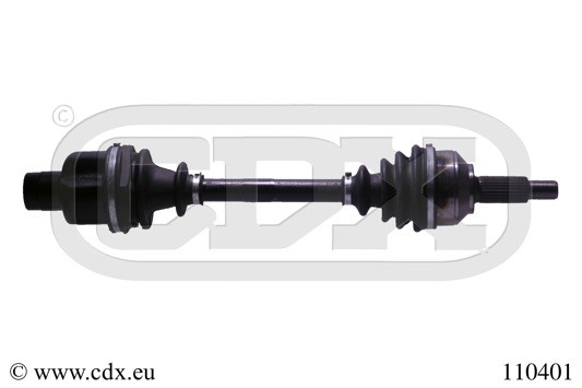 Drivaxel, framaxel höger Cdx 110401 CDX