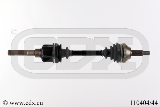 Drivaxel, framaxel vänster Cdx 110404/44 CDX