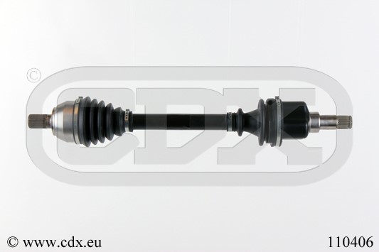 Drivaxel, framaxel vänster Cdx 110406 CDX