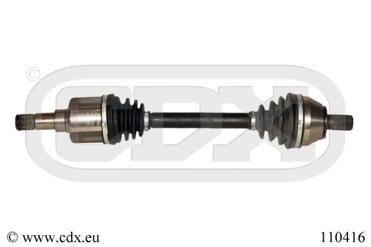 Drivaxel, framaxel vänster Cdx 110416 CDX