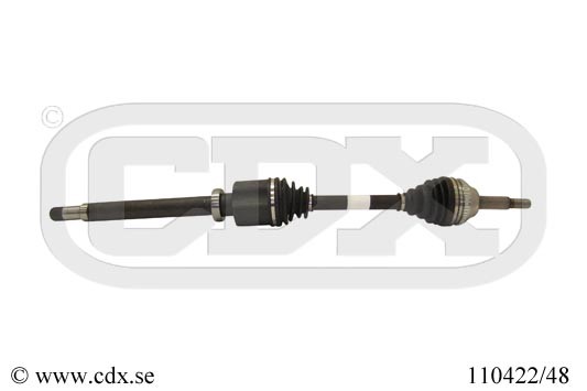 Drivaxel, framaxel höger Cdx 110422/48 CDX