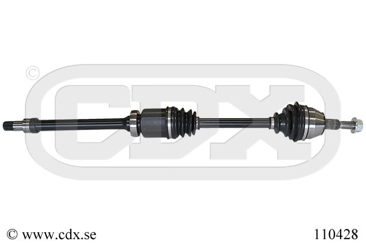 Drivaxel, framaxel höger Cdx 110428 CDX