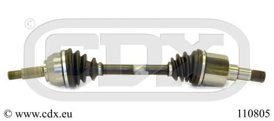 Drivaxel, framaxel vänster Cdx 110805 CDX