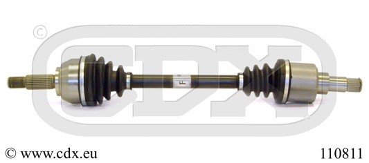 Drivaxel, framaxel vänster Cdx 110811 CDX