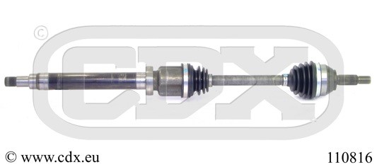 Drivaxel, framaxel höger Cdx 110816 CDX