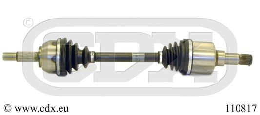 Drivaxel, framaxel vänster Cdx 110817 CDX