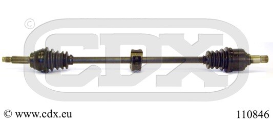 Drivaxel, framaxel höger Cdx 110846 CDX