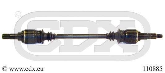 Drivaxel Ford Sierra Ii Halvkombi (gbc, Gbg), Bakaxel vänster Cdx CDX