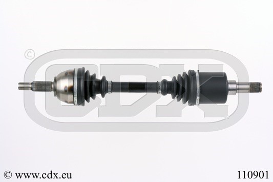 Drivaxel, framaxel vänster Cdx 110901 CDX