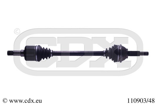 Drivaxel, framaxel vänster Cdx 110903/48 CDX