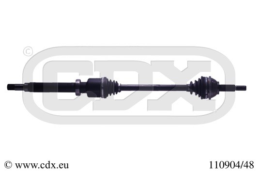 Drivaxel, framaxel höger Cdx 110904/48 CDX